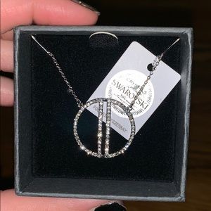 Nice & Syd Swarovski Circle Necklace